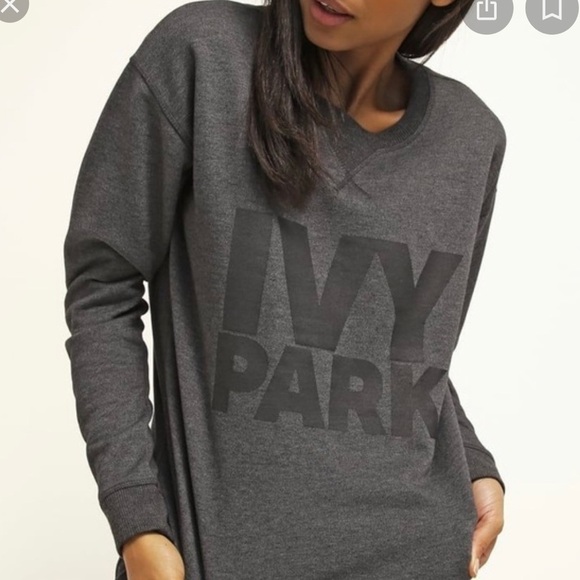 IVY park grey graphic sweatshirt - Picture 1 of 10